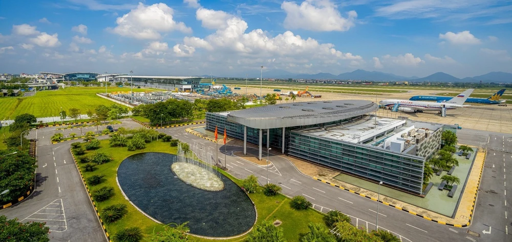 Cảng Hàng không Quốc tế Nội Bài vừa lọt top 100 sân bay tốt nhất trên thế giới. (Ảnh: PV/Vietnam+)