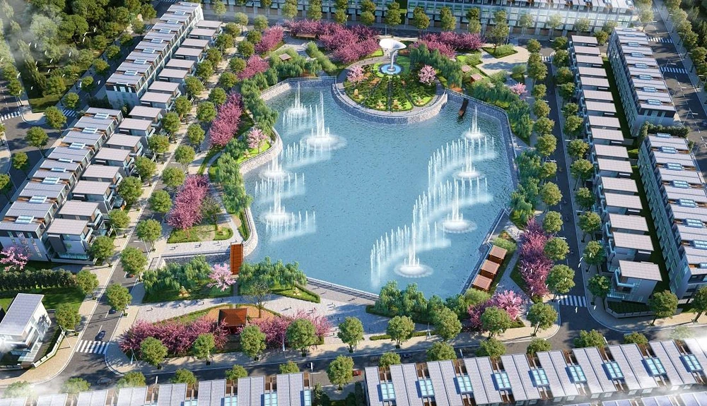 Dự án TMS Grand City Phuc Yen được xây dựng theo phong cách Nhật Bản. (Ảnh: PV/Vietnam+)