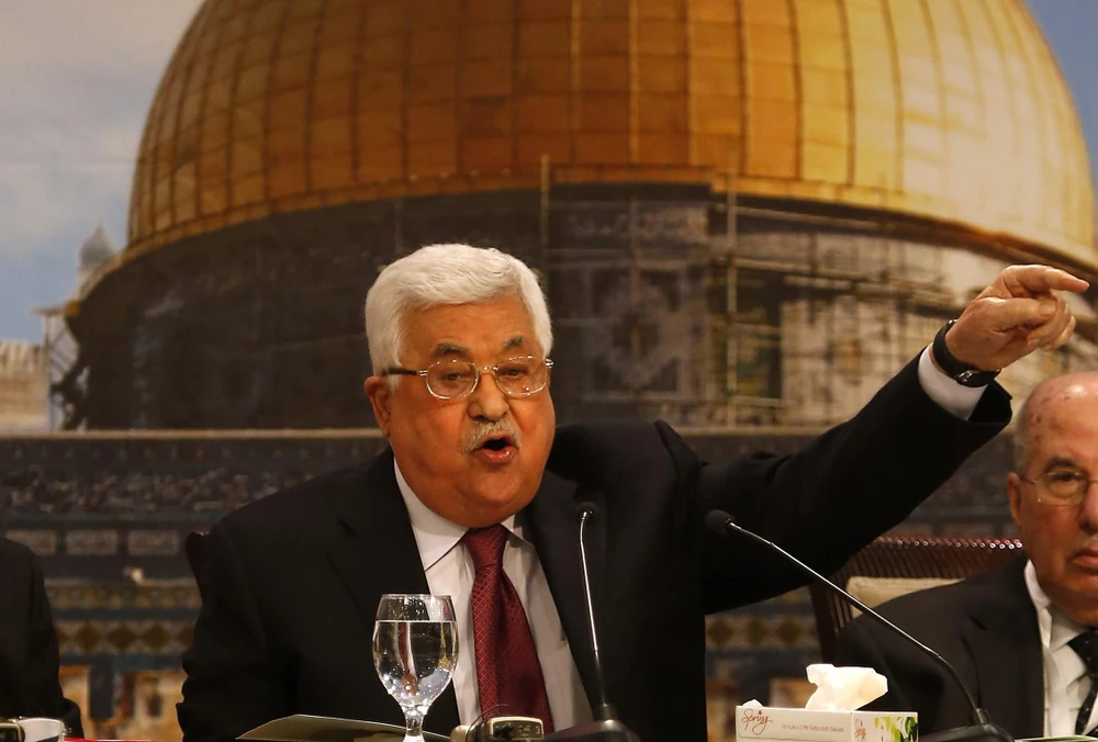 Tổng thống Palestine Mahmoud Abbas sẵn sàng gặp Thủ tướng Israel Benjamin Netanyahu. (Nguồn: AFP/TTXVN)