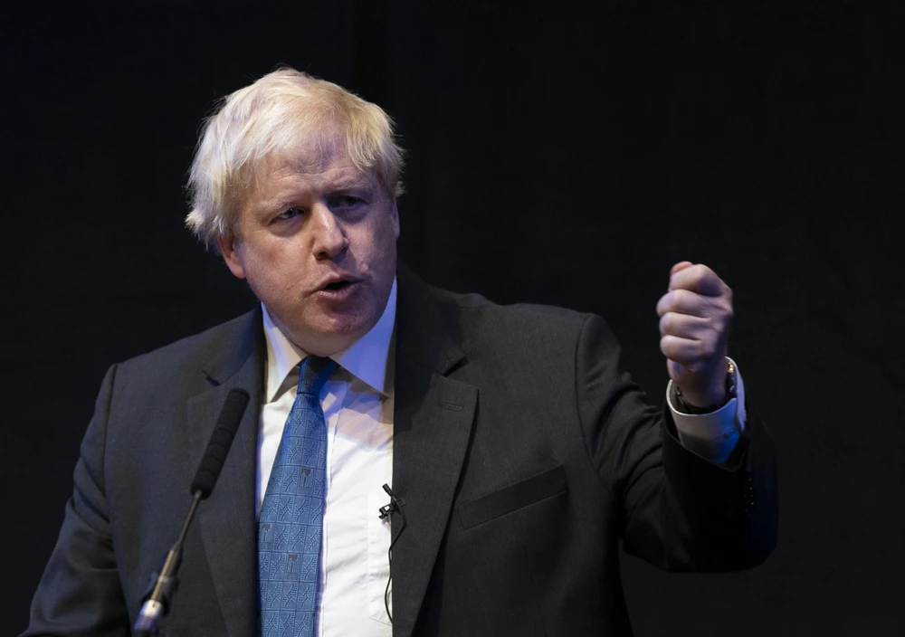Cựu Ngoại trưởng Anh Boris Johnson sẽ ra tranh cử Thủ tướng Anh. (Ảnh: AFP/TTXVN)