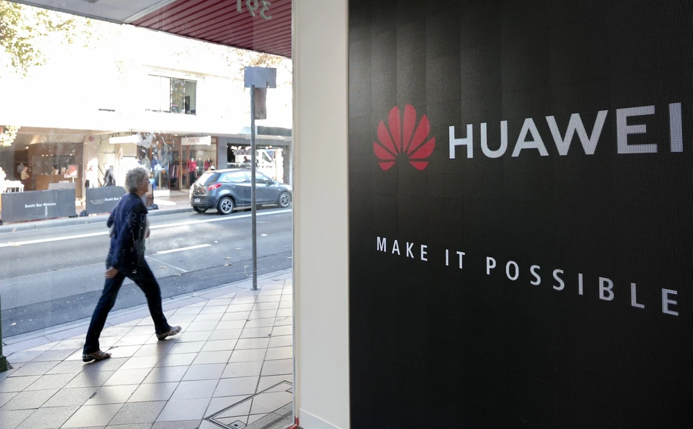 Một cửa hàng của Huawei tại Sydney, Australia, ngày 23/5/2019. (Ảnh: THX/ TTXVN)