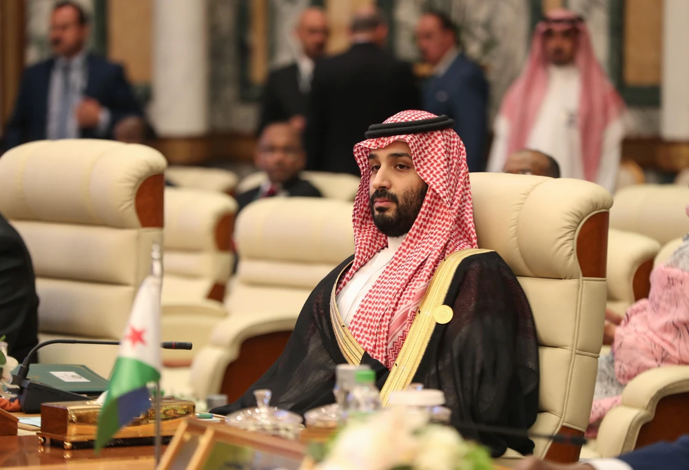 Thái tử Saudi Arabia Mohammed bin Salman dự một hội nghị tại Mecca ngày 31/5/2019. (Ảnh: AFP/TTXVN)