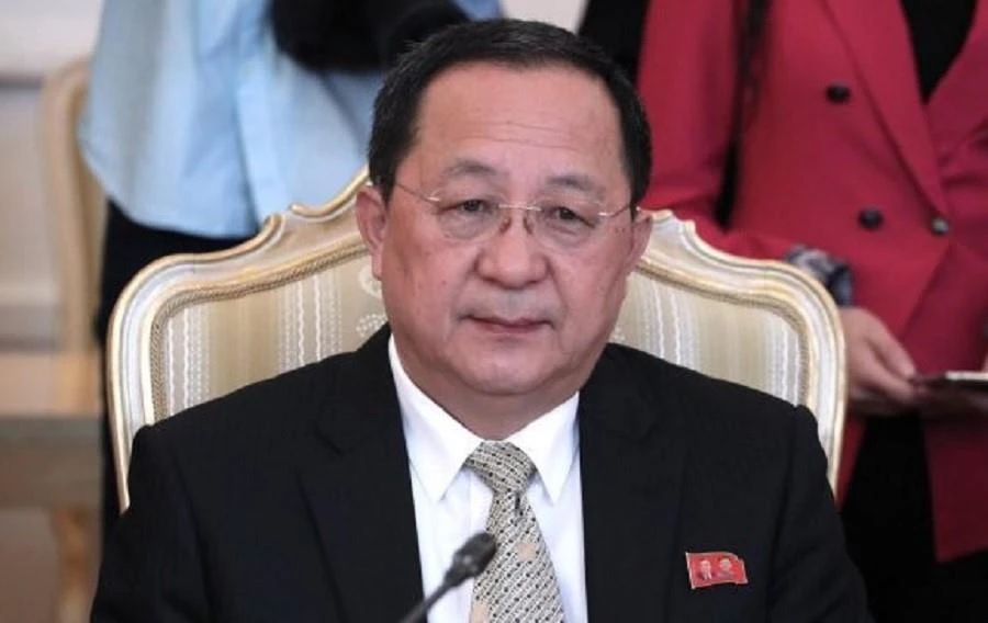 Ngoại trưởng Triều Tiên Ri Yong-Ho sẽ không tham dự Diễn đàn khu vực ASEAN (ARF) tại Bangkok. (Ảnh: IRNA/TTXVN)
