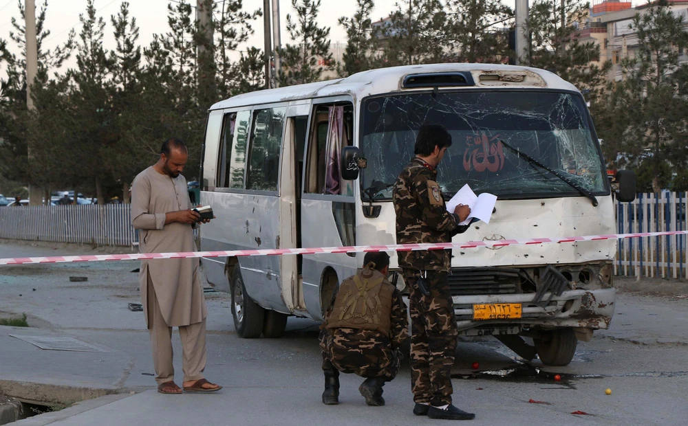 Thủ đô Kabul mấy ngày gần đây liên tục xảy ra các vụ đánh bom đẫm máu. (Ảnh: AFP/TTXVN)