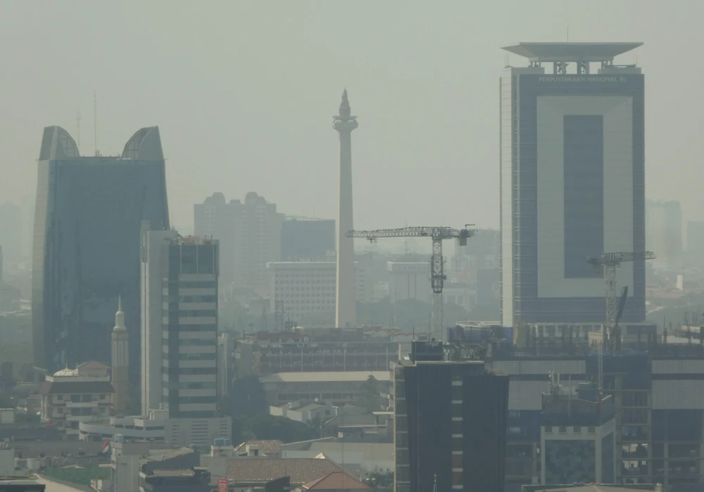 Thủ đô Jakarta của Indonesia, ngày 24/7/2019. (Ảnh: AFP/TTXVN)