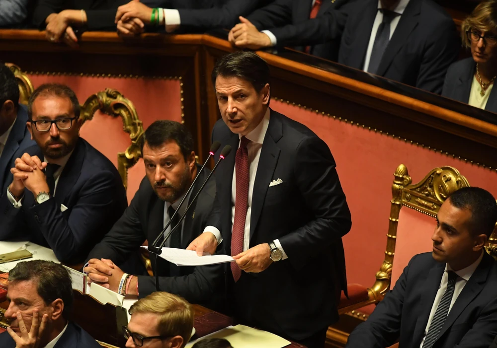 Thủ tướng Italy Giuseppe Conte. (Ảnh: THX/ TTXVN)