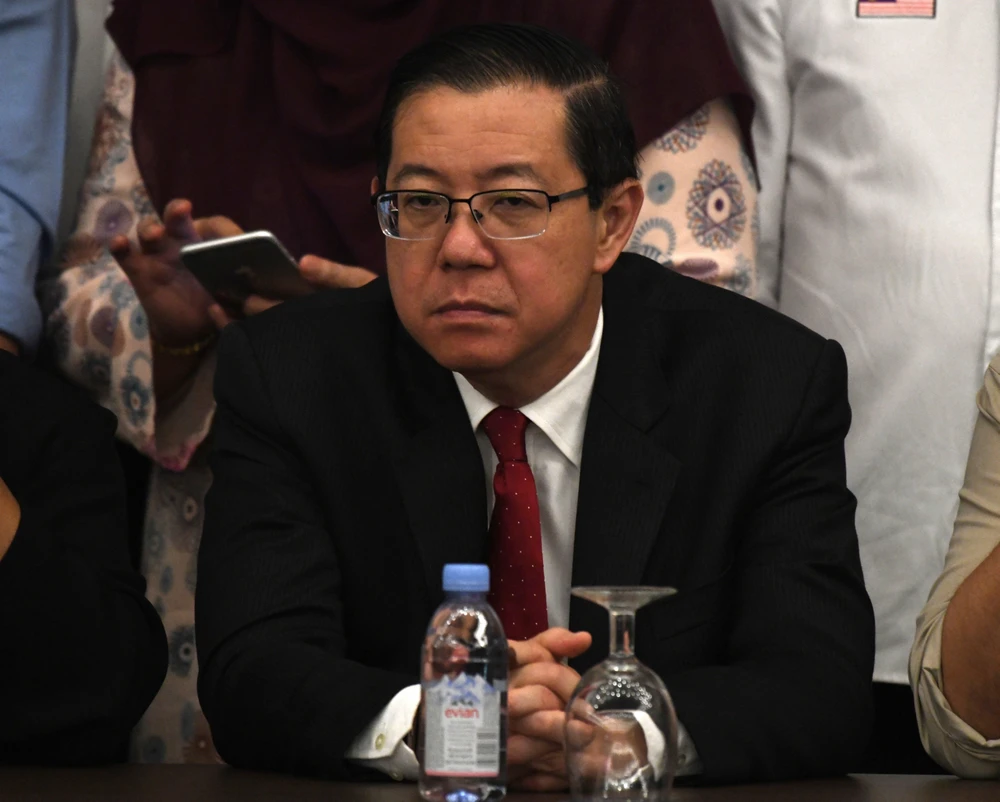 Bộ trưởng Tài chính Malaysia Lim Guan Eng. (Ảnh: AFP/TTXVN)
