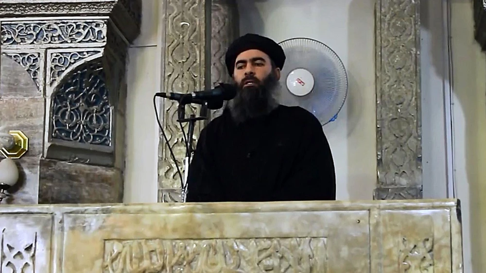 Thủ lĩnh IS Abu Bakr al-Baghdadi. (Nguồn; Getty)