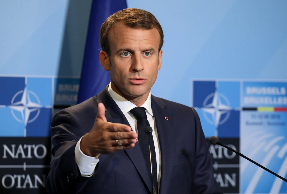 Tổng thống Pháp Emmanuel Macron. (Ảnh: AFP/TTXVN)