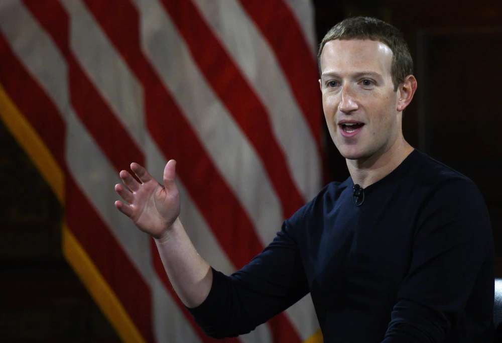 CEO Facebook Mark Zuckerberg. (Ảnh: AFP/TTXVN)