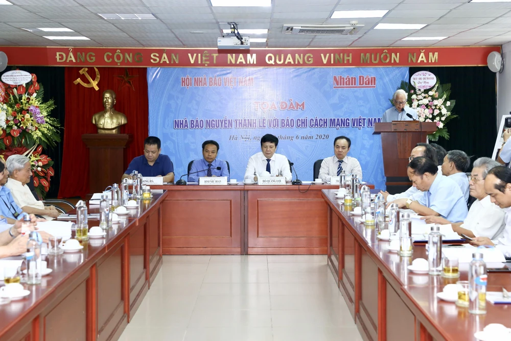 Quang cảnh Toạ đàm. (Ảnh: Minh Quyết/TTXVN)