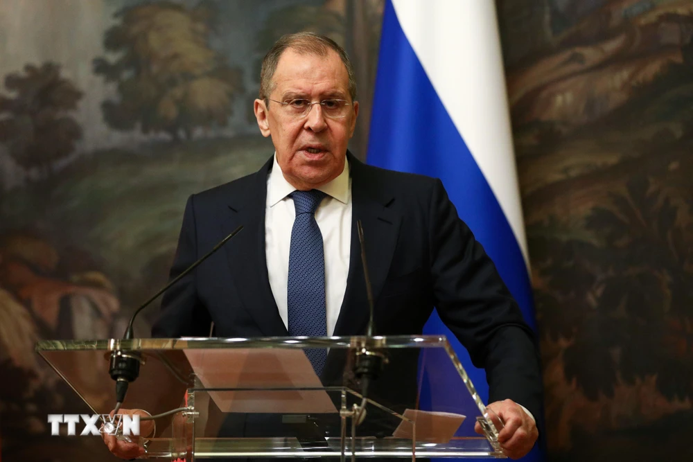 Ngoại trưởng Nga Sergei Lavrov. (Ảnh: AFP/TTXVN)
