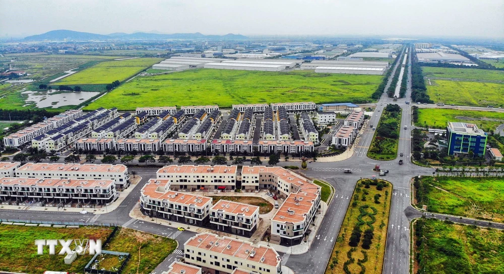 Khu công nghiệp và Đô thị VSIP Bắc Ninh sẵn sàng đón các nhà đầu tư. (Ảnh: Danh Lam/TTXVN)