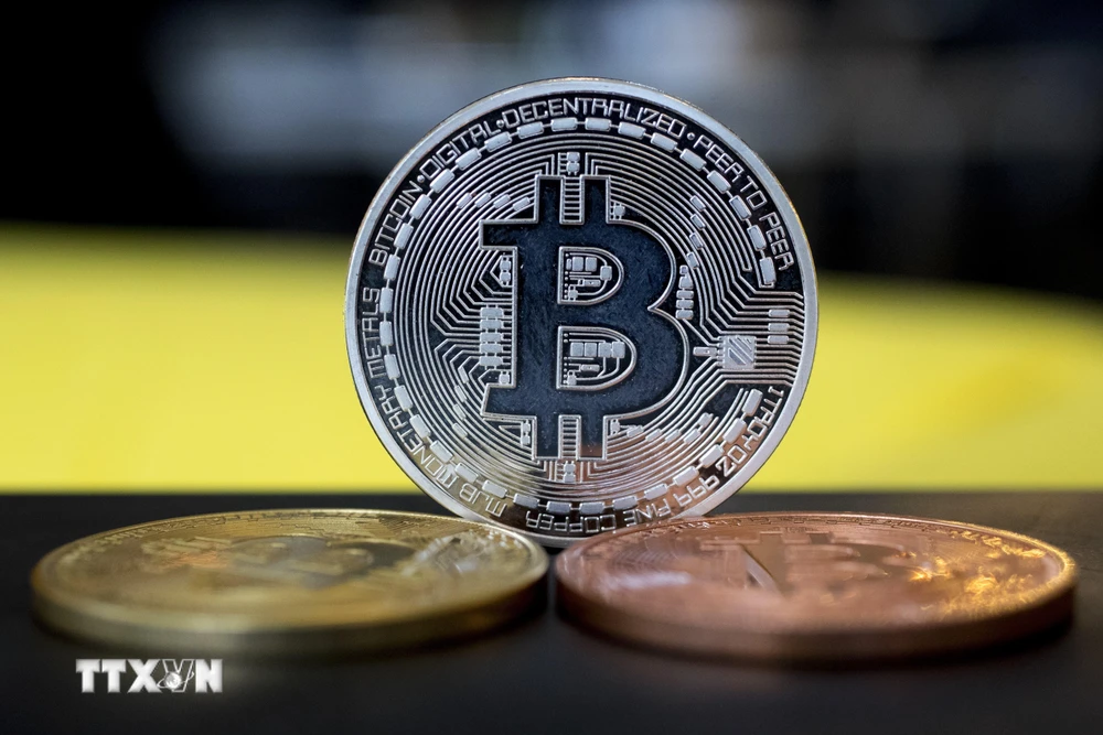 Đồng bitcoin. (Nguồn: AFP/TTXVN)