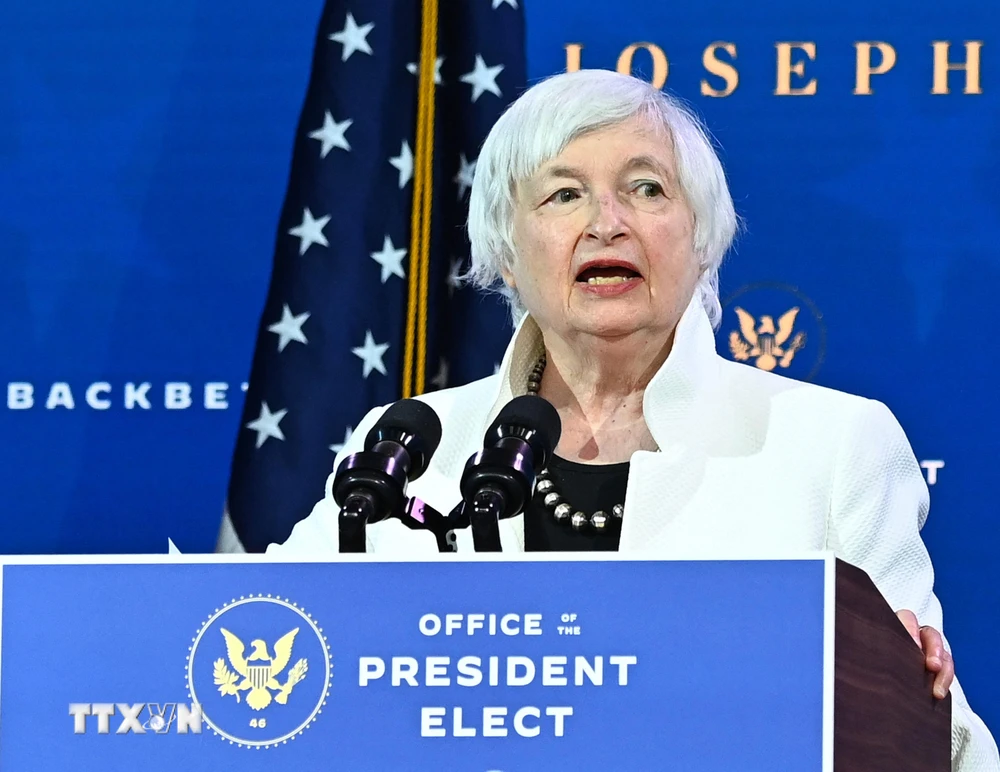  Bộ trưởng Tài chính Mỹ Janet Yellen. (Nguồn: AFP/TTXVN)