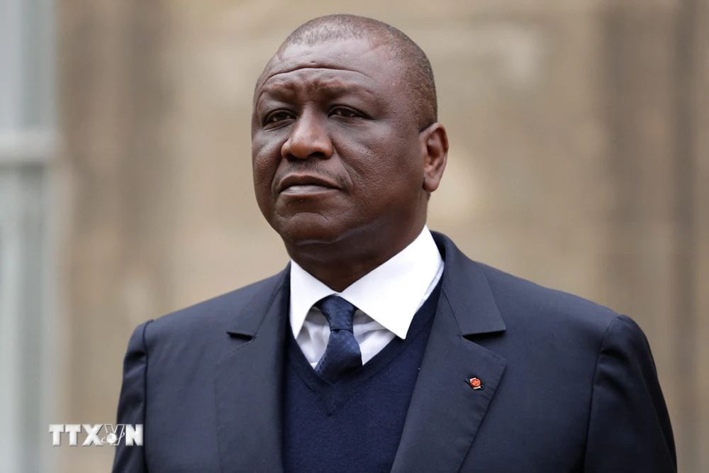 Thủ tướng Côte d'Ivoire Hamed Bakayoko. (Ảnh: AFP/TTXVN)