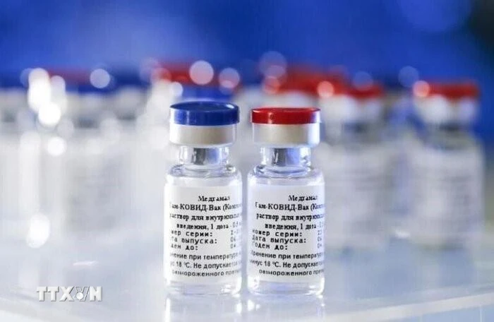 Vaccine Sputnik V ngừa COVID-19 của Nga. (Ảnh: IRNA/TTXVN)