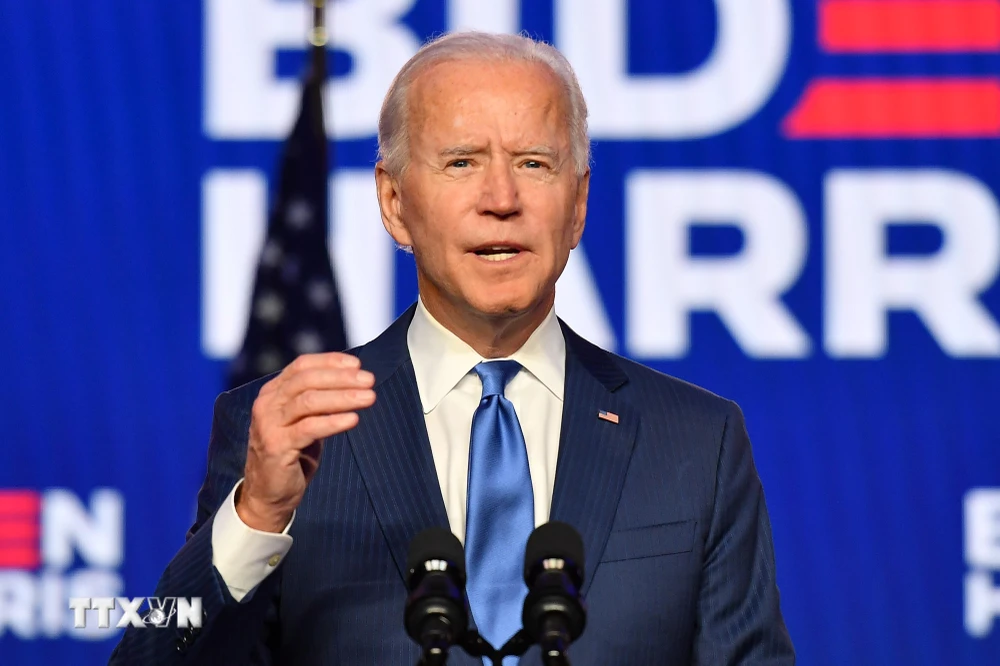 Tổng thống Mỹ Joe Biden. (Ảnh: AFP/TTXVN)