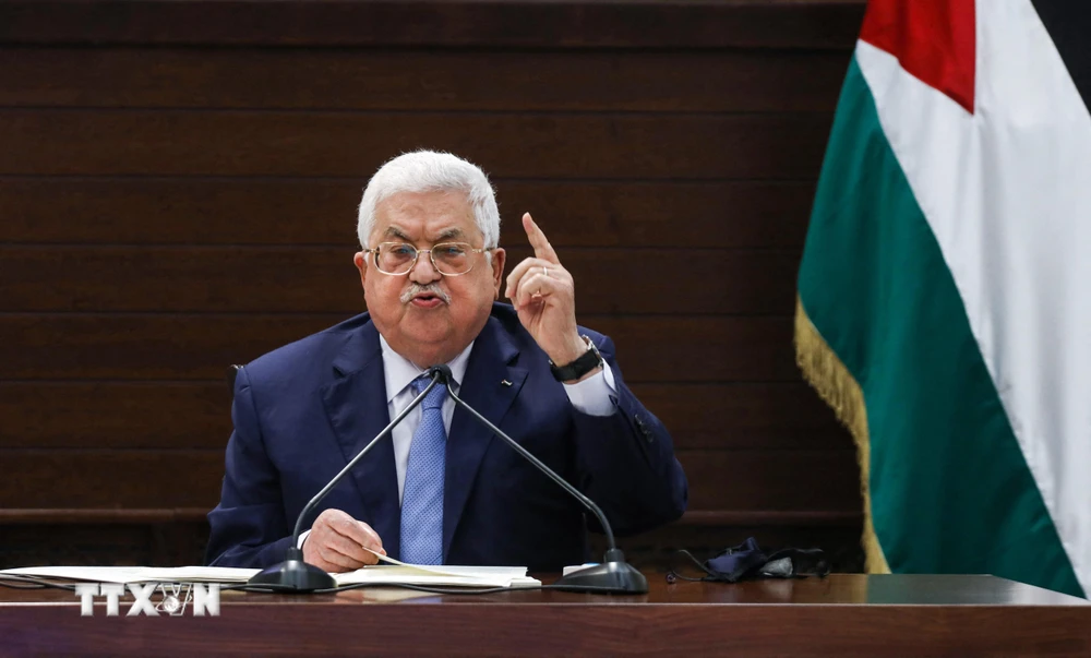 Tổng thống Palestine Mahmoud Abbas. (Ảnh: AFP/TTXVN)