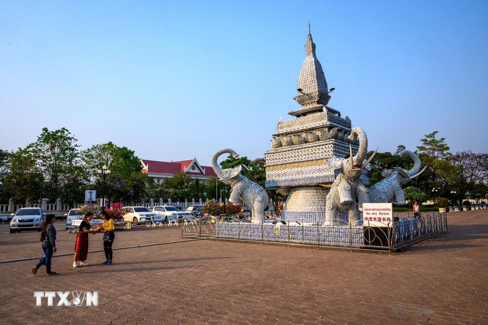 Người dân tại Vientiane, Lào. (Ảnh minh họa: AFP/TTXVN)