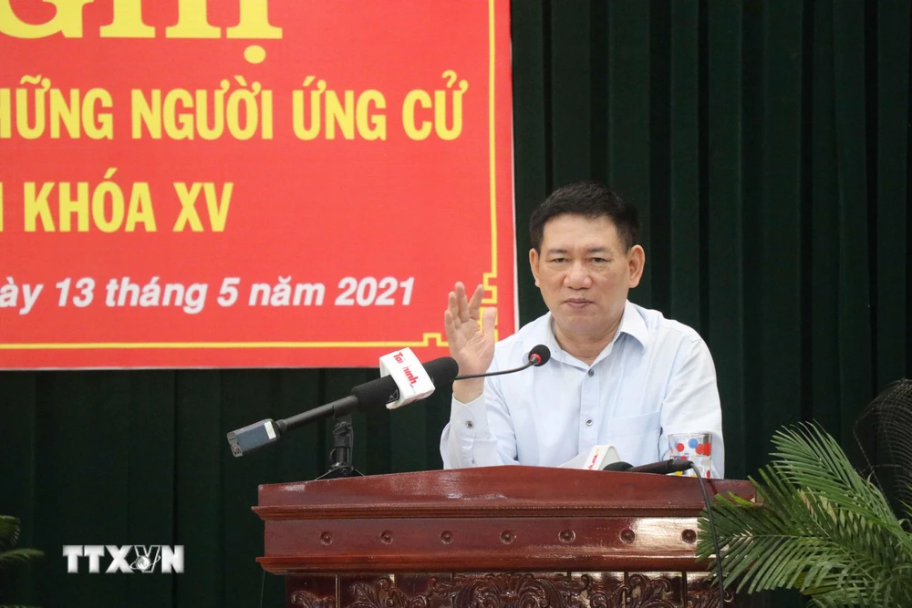 Bộ trưởng Bộ Tài chính Hồ Đức Phớc kiêm giữ chức Chủ tịch Hội đồng quản lý Bảo hiểm xã hội Việt Nam. (Ảnh: Phạm Kha/TTXVN)