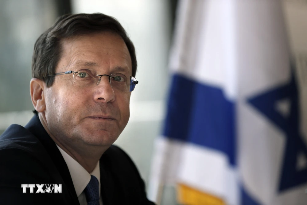 Ông Isaac Herzog - tân Tổng thống Israel. (Ảnh: AFP/TTXVN)