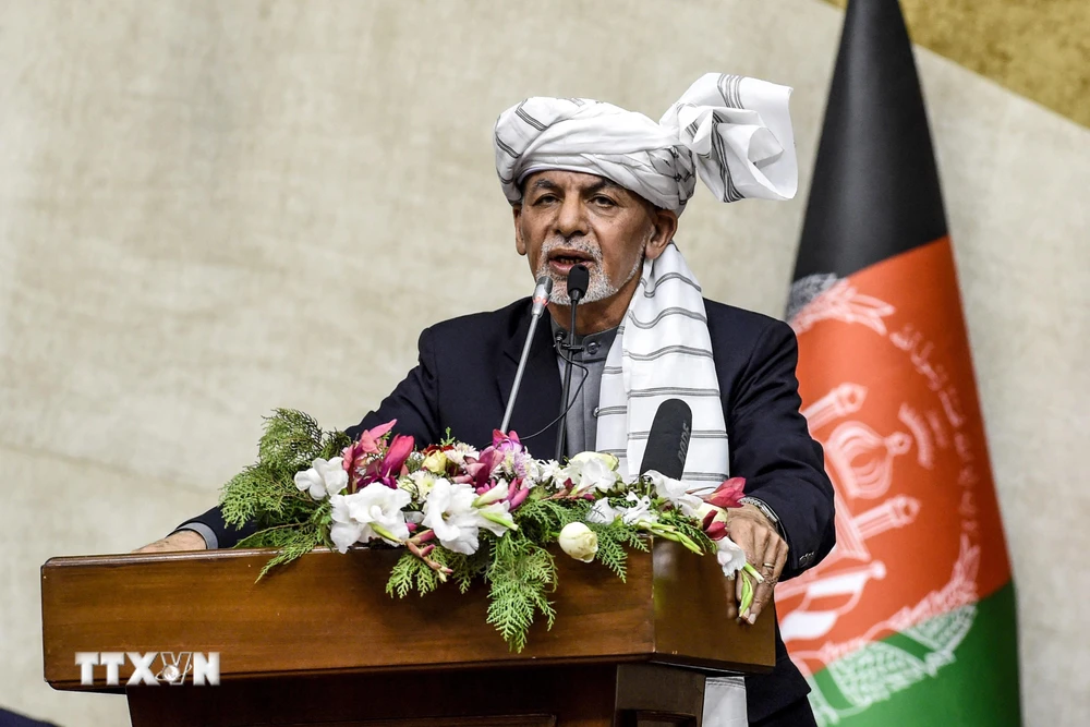 Tổng thống Afghanistan Ashraf Ghani (Ảnh: AFP/TTXVN)