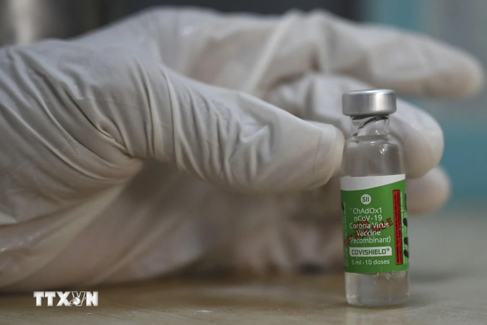 Vaccine ngừa COVID-19 tại Faridabad, Ấn Độ, ngày 4/3/2021. (Ảnh: AFP/TTXVN)