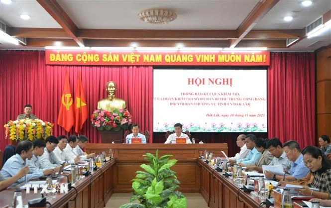 Quang cảnh hội nghị. (Ảnh: Tuấn Anh/TTXVN)