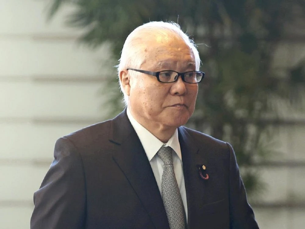 Bộ trưởng Y tế, Lao động và Phúc lợi Nhật Bản, ông Keizo Takemi. (Ảnh: The Japan News)