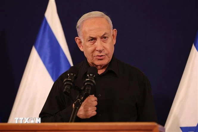 Thủ tướng Israel Benjamin Netanyahu. (Ảnh: AFP/TTXVN)