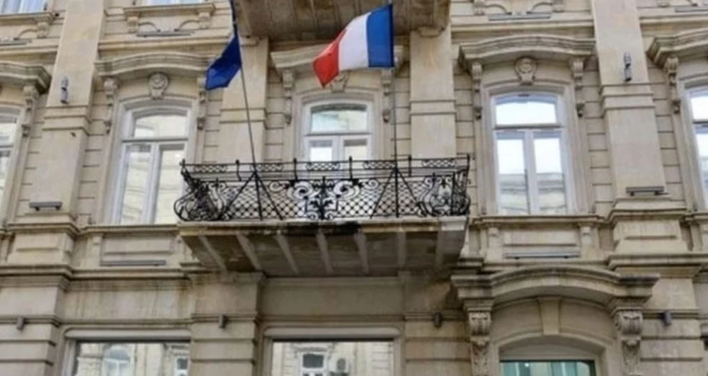 Đại sứ quán Pháp tại Baku. (Ảnh: RFERL)