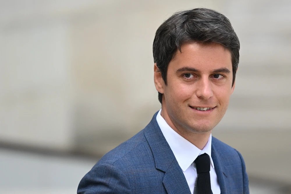 ông Gabriel Attal được bổ nhiệm làm Thủ tướng Cộng hòa Pháp. (Ảnh: AFP/TTXVN)