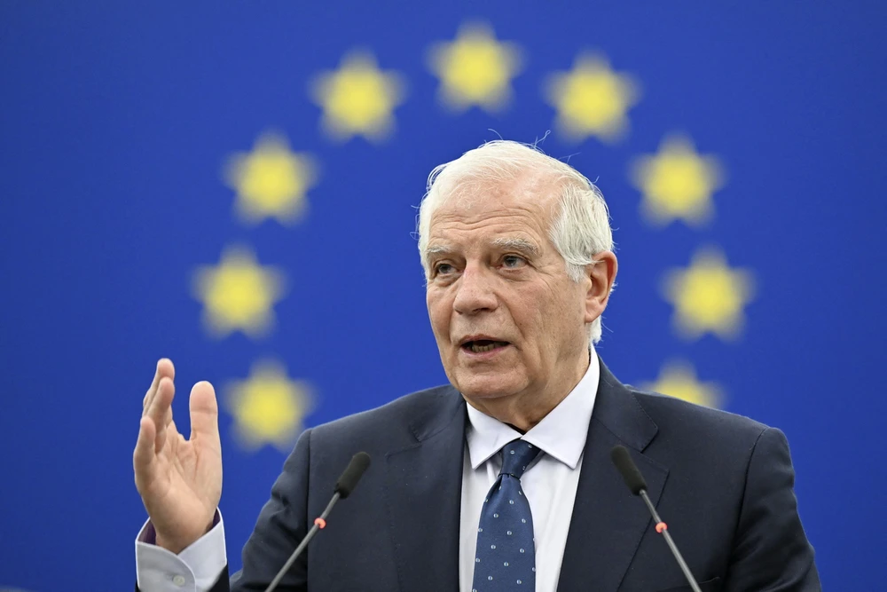 Đại diện cấp cao của Liên minh châu Âu (EU) về chính sách an ninh và đối ngoại, ông Josep Borrell. (Ảnh: AFP/TTXVN)