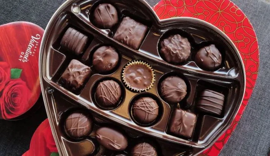 Chocolate cho Ngày lễ tình nhân14/2 tại Chicago, Illinois, Mỹ. (Ảnh: Getty)