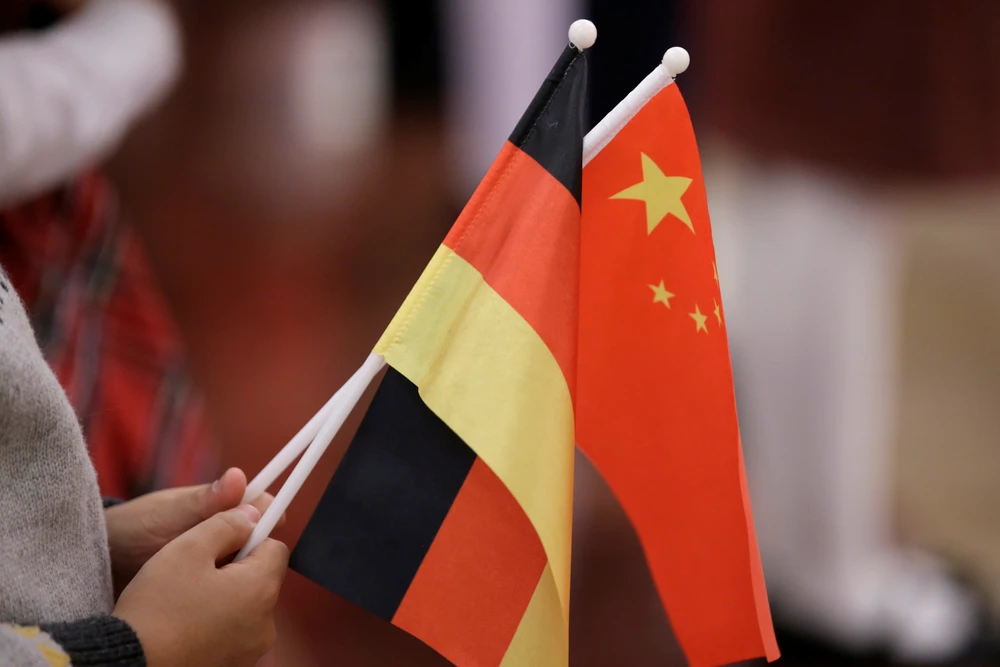 Trung Quốc tiếp tục là đối tác thương mại lớn nhất của Đức. (Ảnh: Reuters)