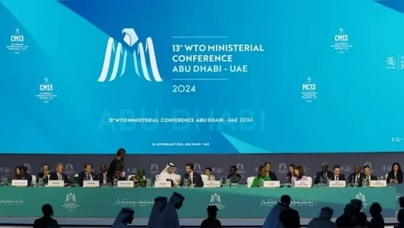 Hội nghị Bộ trưởng WTO lần thứ 13 hoãn phiên bế mạc do chưa giải quyết được nhiều vấn đề bế tắc. (Ảnh: AFP)