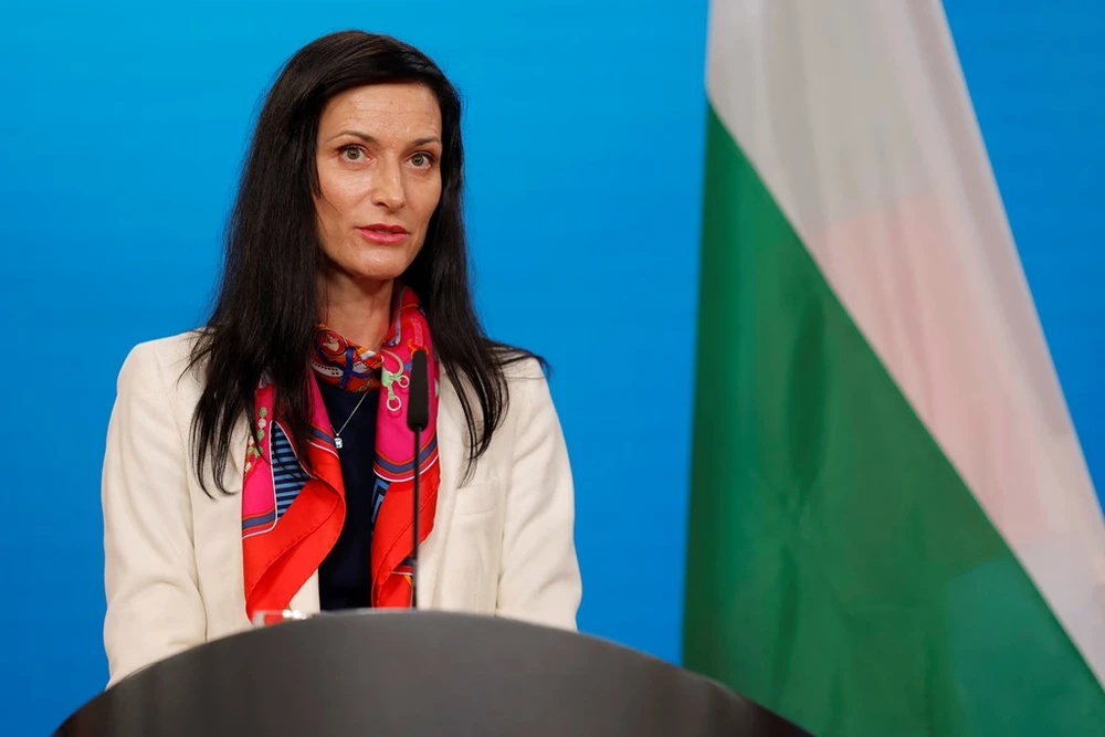 Ngoại trưởng Bulgaria Mariya Gabriel. (Ảnh: AFP/TTXVN)