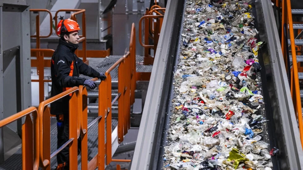Site Zero có thể phân loại 12 loại rác thải nhựa khác nhau. (Nguồn: AFP)