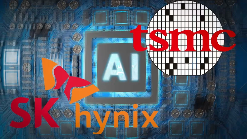 SK Hynix bắt tay với TSMC phát triển mẫu chip nhớ tiên tiến thế hệ thứ 6. (Nguồn: AP) 