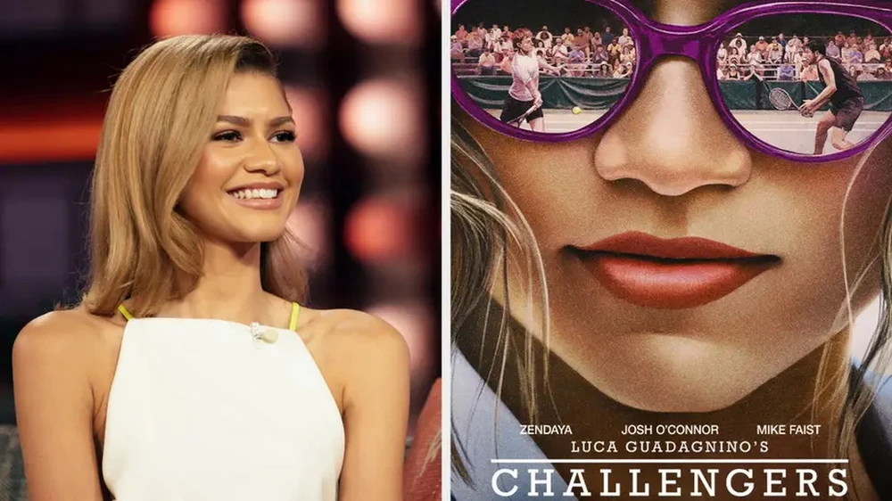 Nữ diễn viên Zendaya hóa thân thành Tashi Duncan trong "Challengers." (Ảnh: Getty)