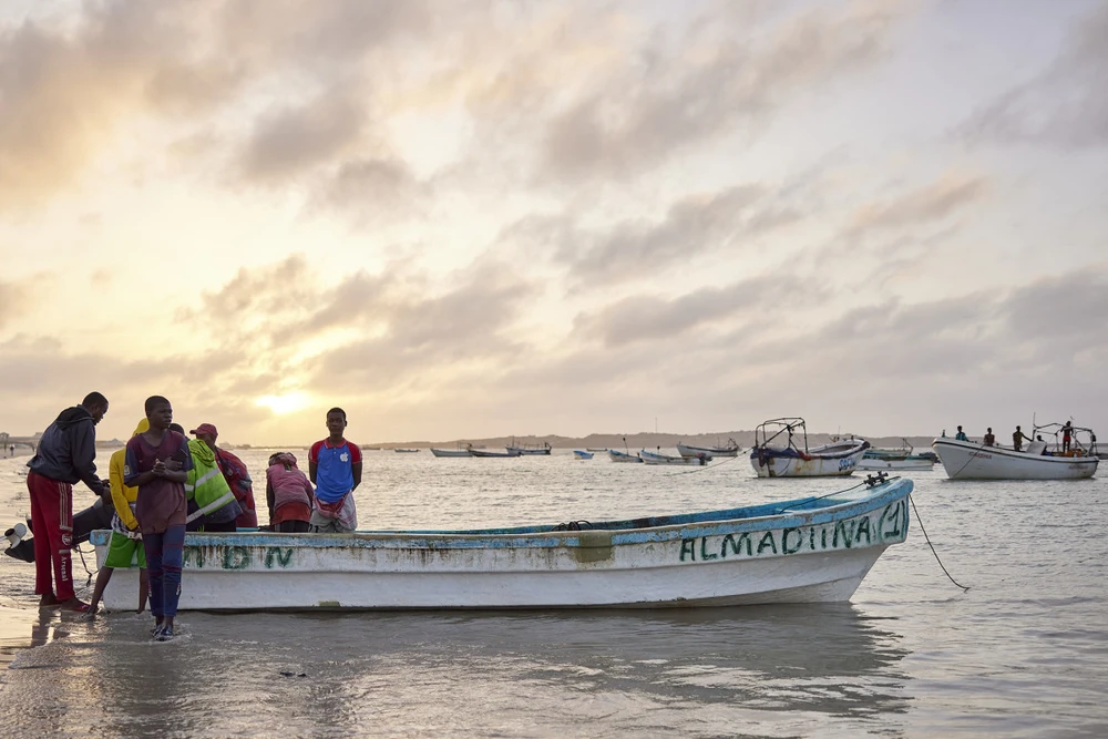 Các thuyền đánh bắt cá tại Somalia. (Nguồn: ICRC)