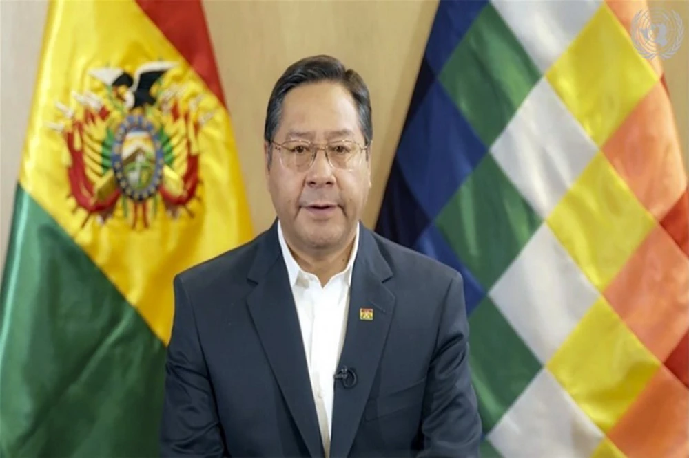 Tổng thống Bolivia, ông Luis Arce. (Ảnh: Prensa Latina/TTXVN)