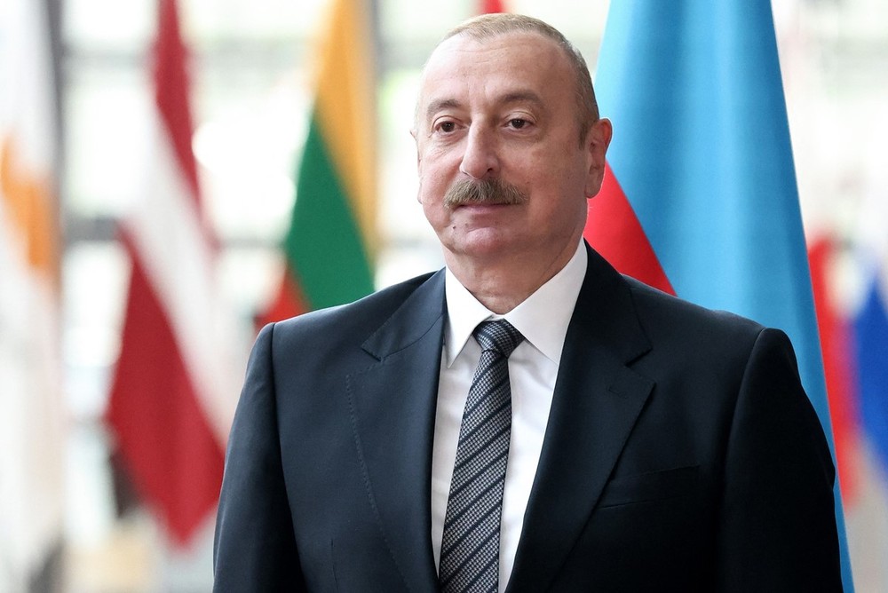 Tổng thống Azerbaijan Ilham Aliyev. (Ảnh: AFP/TTXVN)