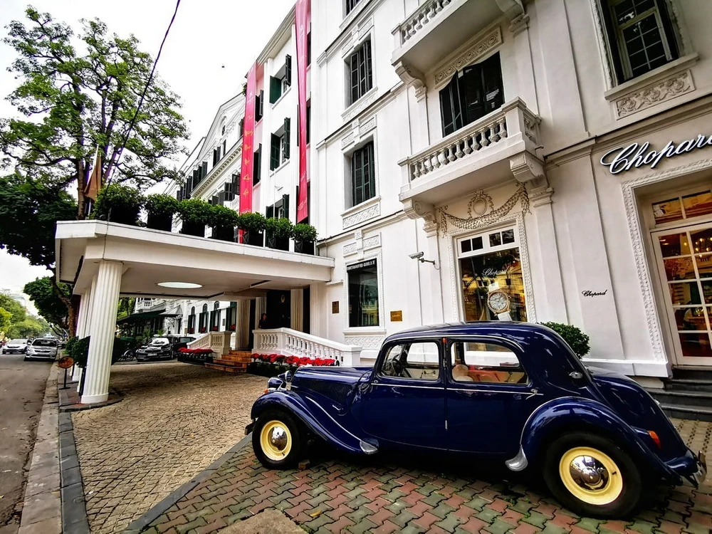 Khách sạn Sofitel Legend Metropole Hanoi. (Ảnh: Thành Đạt/TTXVN)
