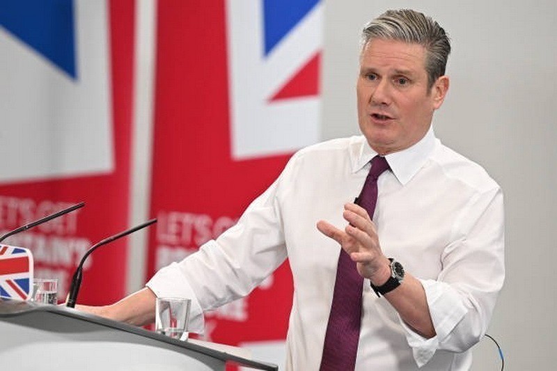 Lãnh đạo Công đảng Anh Keir Starmer. (Ảnh: Getty Images/TTXVN)