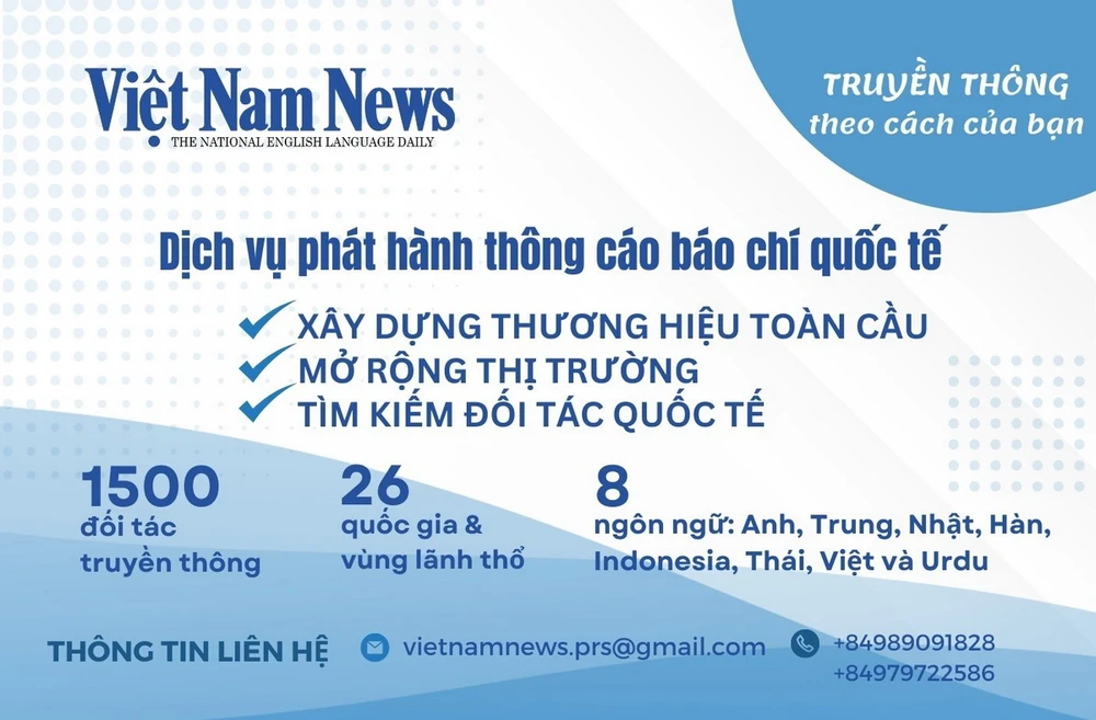 Việt Nam News là đối tác độc quyền của Media OutReach Newswire tại Việt Nam.