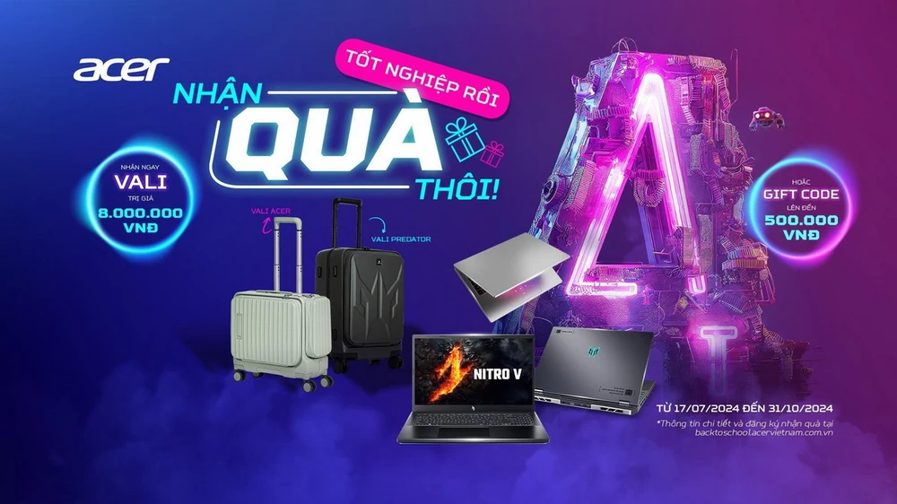 Acer Back To School 2024: Tốt nghiệp rồi-Nhận quà thôi.