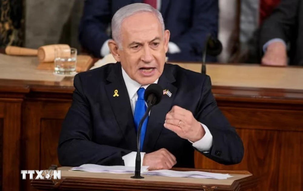 Thủ tướng Israel Benjamin Netanyahu. (Ảnh: Reuters/TTXVN)