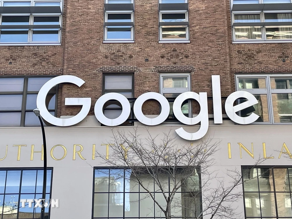 Văn phòng của Google tại New York, Mỹ. (Ảnh: Kyodo/TTXVN)